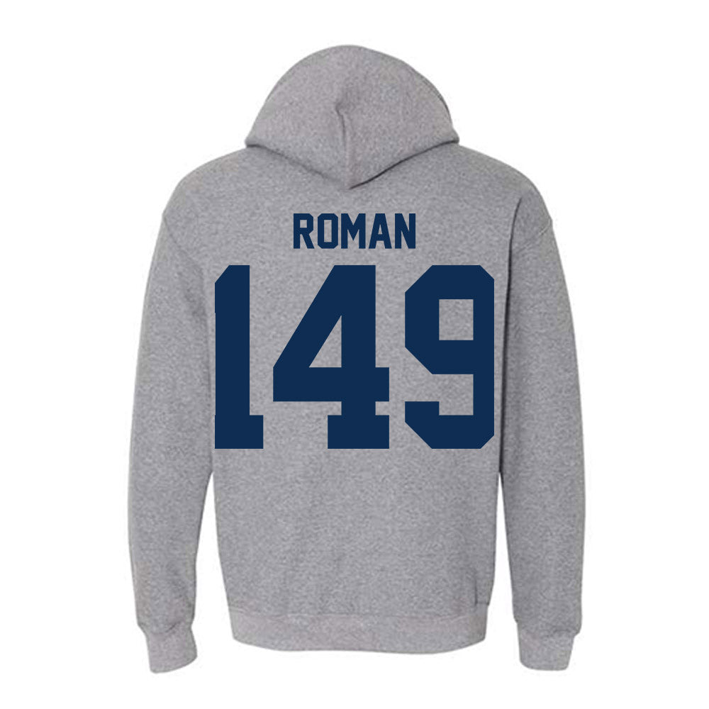 The Citadel - NCAA Wrestling : Dillon Roman - Classic Shersey Hooded Sweatshirt-1