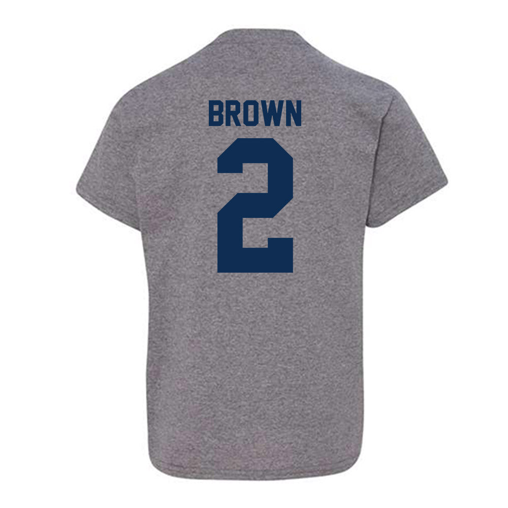 The Citadel - NCAA Football : Zyion Brown - Classic Shersey Youth T-Shirt-1
