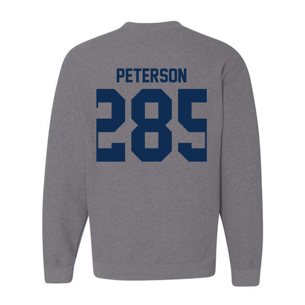 The Citadel - NCAA Wrestling : Lance Peterson - Classic Shersey Crewneck Sweatshirt-1