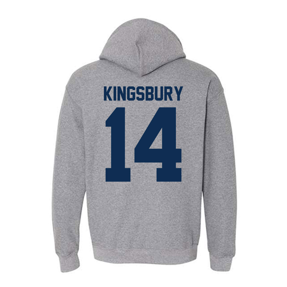 The Citadel - NCAA Men's Basketball : Carter Kingsbury - Classic Shersey Hooded Sweatshirt-1
