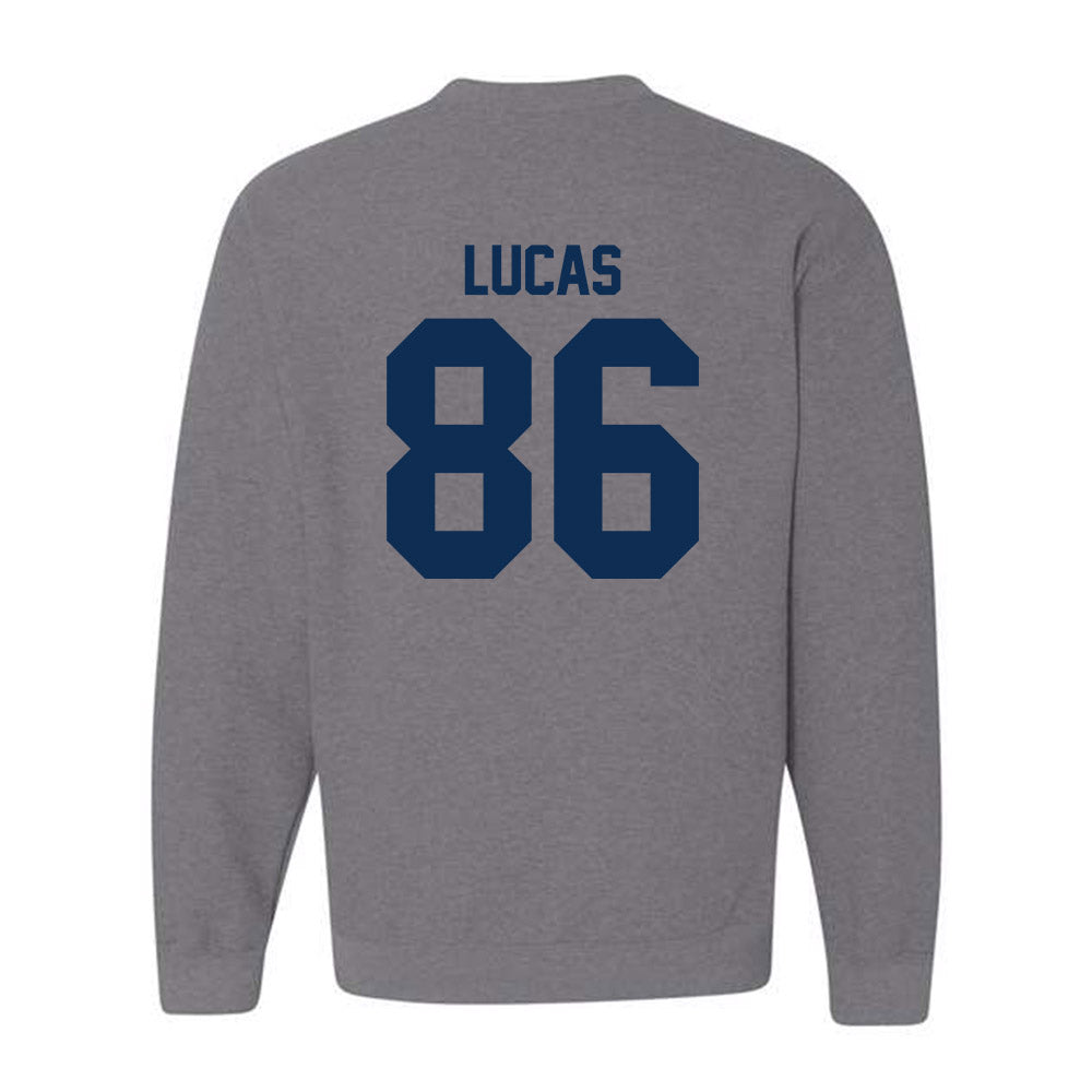 The Citadel - NCAA Football : Noah Lucas - Classic Shersey Crewneck Sweatshirt-1