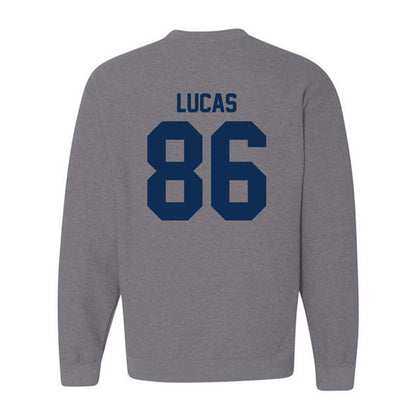 The Citadel - NCAA Football : Noah Lucas - Classic Shersey Crewneck Sweatshirt-1
