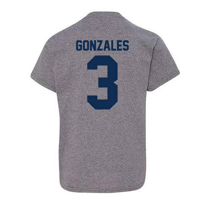 The Citadel - NCAA Men's Basketball : Marcos Gonzales - Classic Shersey Youth T-Shirt-1