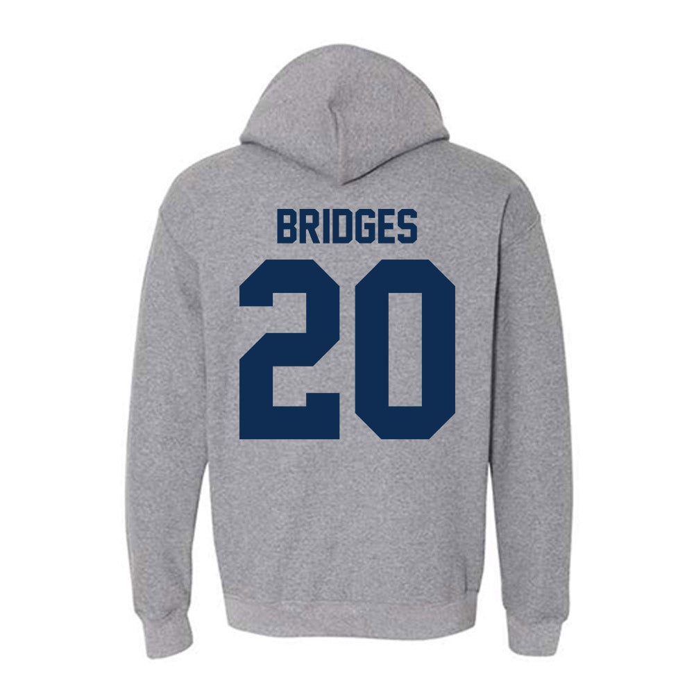 The Citadel - NCAA Football : Khaleb Bridges - Classic Shersey Hooded Sweatshirt-1