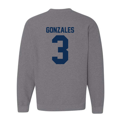 The Citadel - NCAA Men's Basketball : Marcos Gonzales - Classic Shersey Crewneck Sweatshirt-1