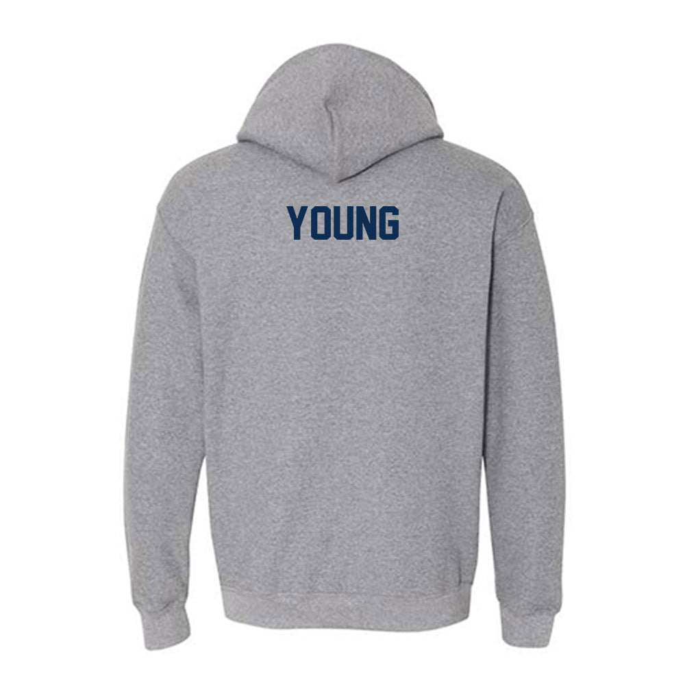 The Citadel - NCAA Football : Andy Young - Classic Shersey Hooded Sweatshirt-1