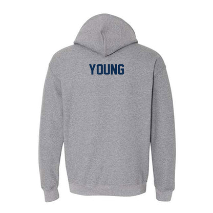 The Citadel - NCAA Football : Andy Young - Classic Shersey Hooded Sweatshirt-1
