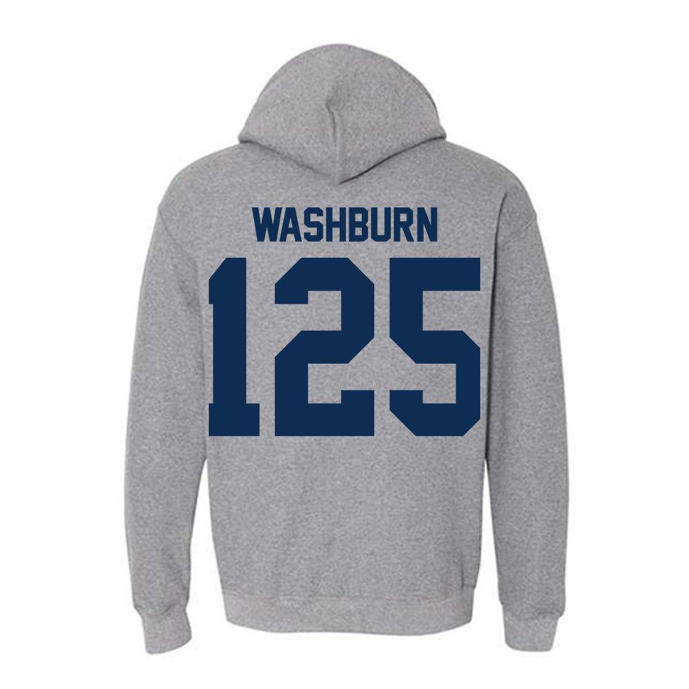 The Citadel - NCAA Wrestling : Tyler Washburn - Classic Shersey Hooded Sweatshirt-1