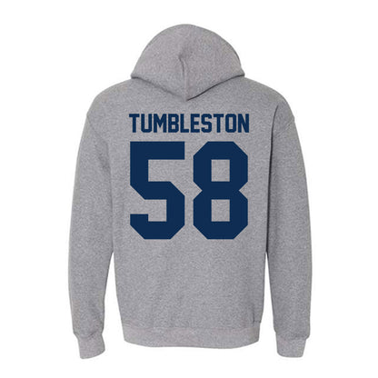 The Citadel - NCAA Football : Andrew Tumbleston - Classic Shersey Hooded Sweatshirt-1