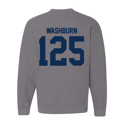 The Citadel - NCAA Wrestling : Tyler Washburn - Classic Shersey Crewneck Sweatshirt-1