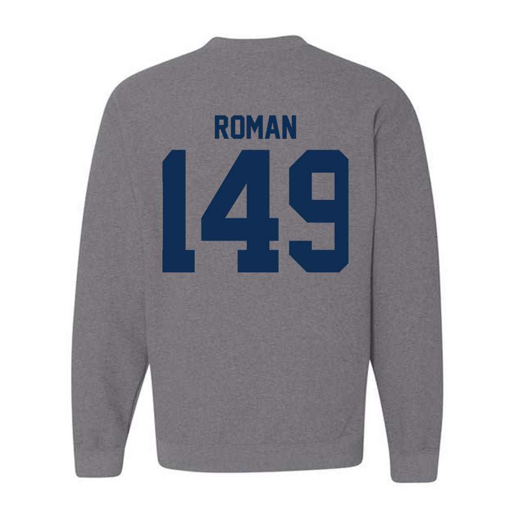 The Citadel - NCAA Wrestling : Dillon Roman - Classic Shersey Crewneck Sweatshirt-1