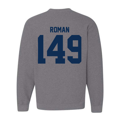 The Citadel - NCAA Wrestling : Dillon Roman - Classic Shersey Crewneck Sweatshirt-1