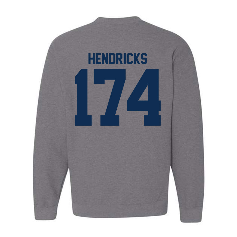 The Citadel - NCAA Wrestling : Owen Hendricks - Classic Shersey Crewneck Sweatshirt-1