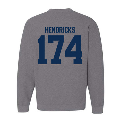 The Citadel - NCAA Wrestling : Owen Hendricks - Classic Shersey Crewneck Sweatshirt-1