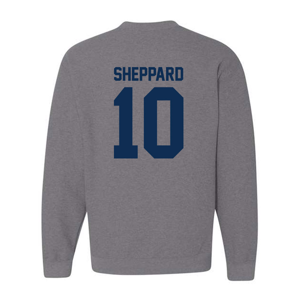 The Citadel - NCAA Football : DAngelo Sheppard - Classic Shersey Crewneck Sweatshirt-1