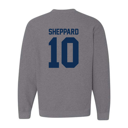 The Citadel - NCAA Football : DAngelo Sheppard - Classic Shersey Crewneck Sweatshirt-1