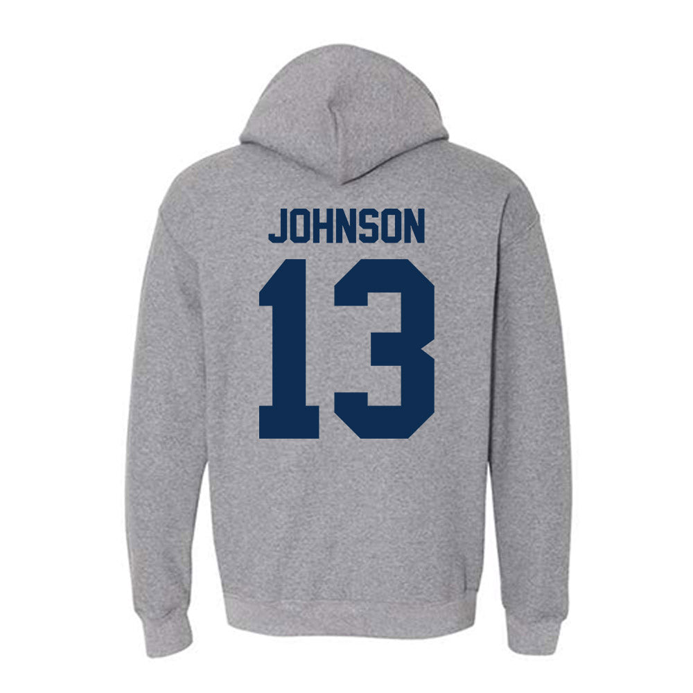 The Citadel - NCAA Women's Soccer : Maya Johnson - Classic Shersey Hooded Sweatshirt-1