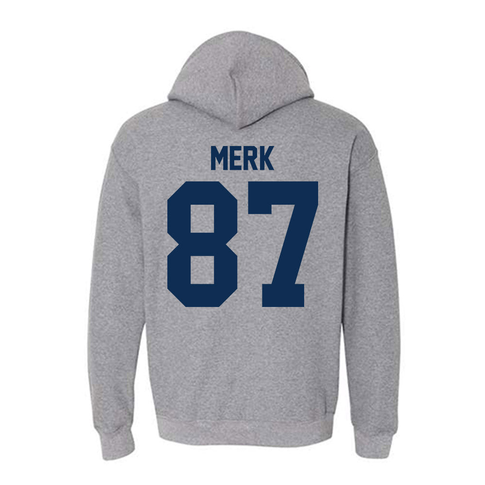 The Citadel - NCAA Football : Jared Merk - Classic Shersey Hooded Sweatshirt-1