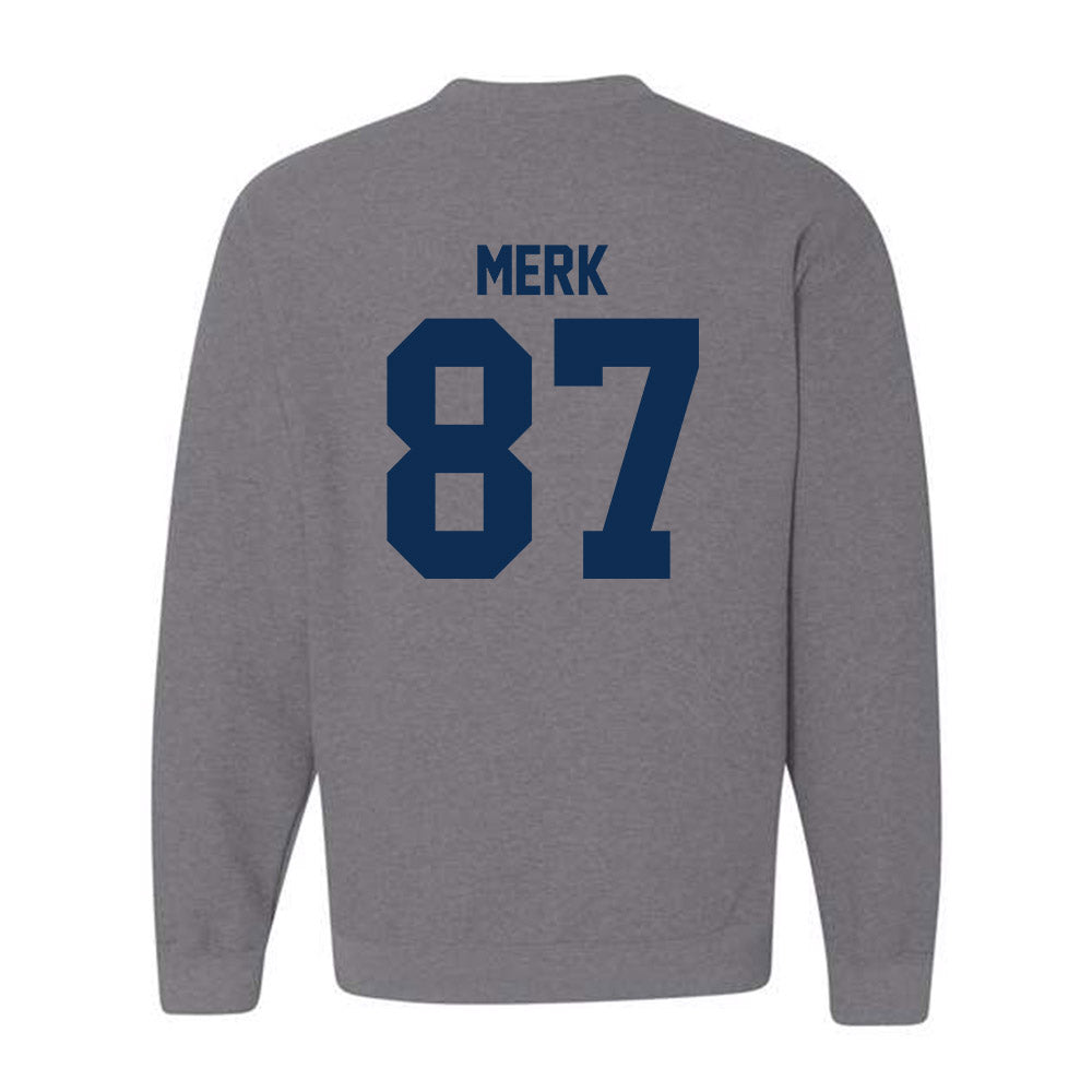 The Citadel - NCAA Football : Jared Merk - Classic Shersey Crewneck Sweatshirt-1