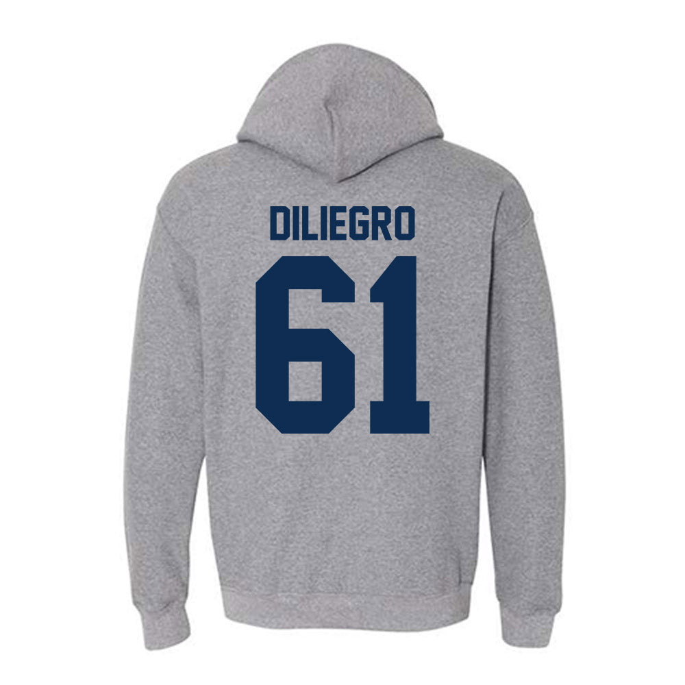 The Citadel - NCAA Football : Tommy DiLiegro - Classic Shersey Hooded Sweatshirt-1