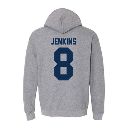 The Citadel - NCAA Football : Jordan Jenkins - Classic Shersey Hooded Sweatshirt-1