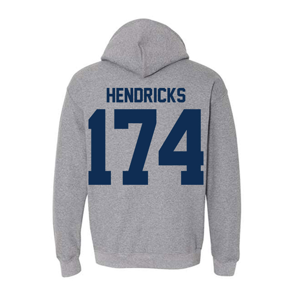 The Citadel - NCAA Wrestling : Owen Hendricks - Classic Shersey Hooded Sweatshirt-1