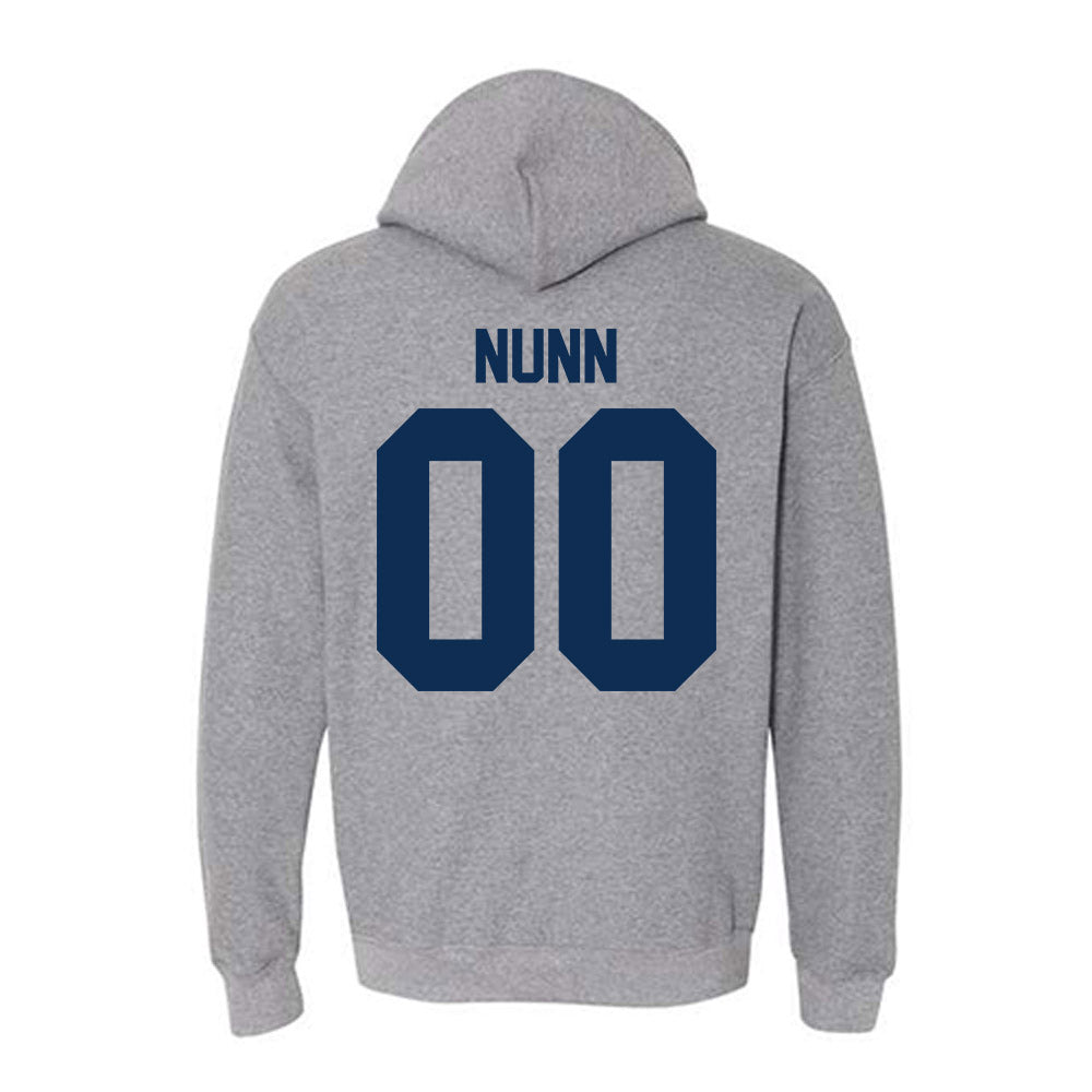 The Citadel - NCAA Football : Christopher Nunn - Classic Shersey Hooded Sweatshirt-1