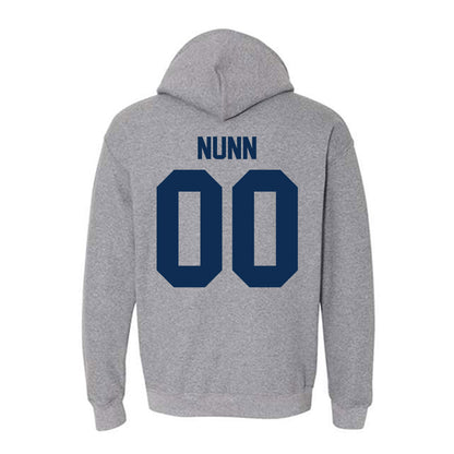 The Citadel - NCAA Football : Christopher Nunn - Classic Shersey Hooded Sweatshirt-1