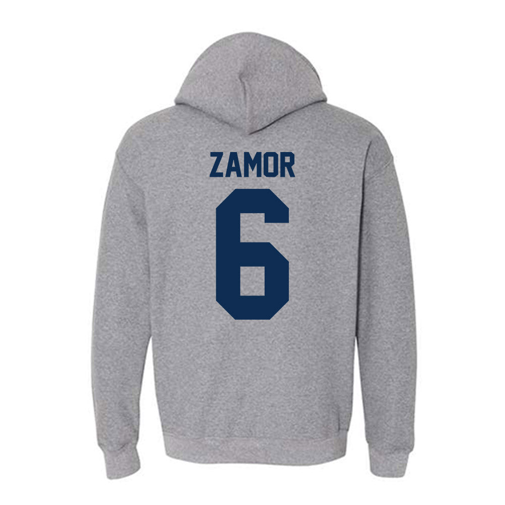 The Citadel - NCAA Football : Ismael Zamor - Classic Shersey Hooded Sweatshirt-1