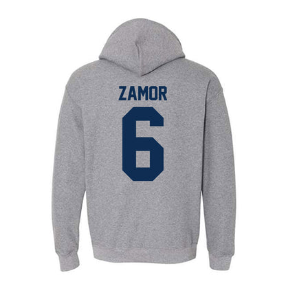 The Citadel - NCAA Football : Ismael Zamor - Classic Shersey Hooded Sweatshirt-1
