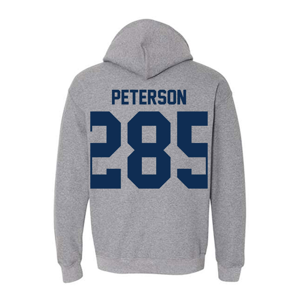 The Citadel - NCAA Wrestling : Lance Peterson - Classic Shersey Hooded Sweatshirt-1