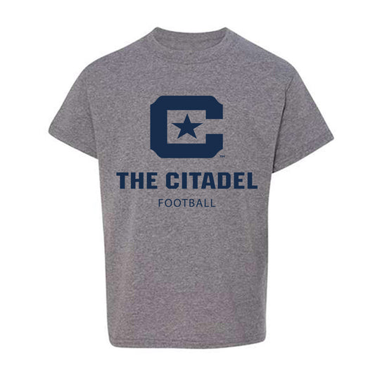 The Citadel - NCAA Football : Evan Kiely - Classic Shersey Youth T-Shirt-0