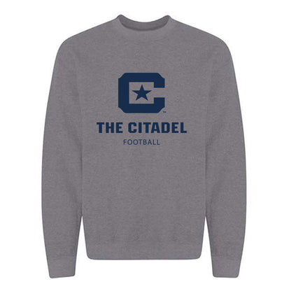 The Citadel - NCAA Football : Jordan Jenkins - Classic Shersey Crewneck Sweatshirt-0