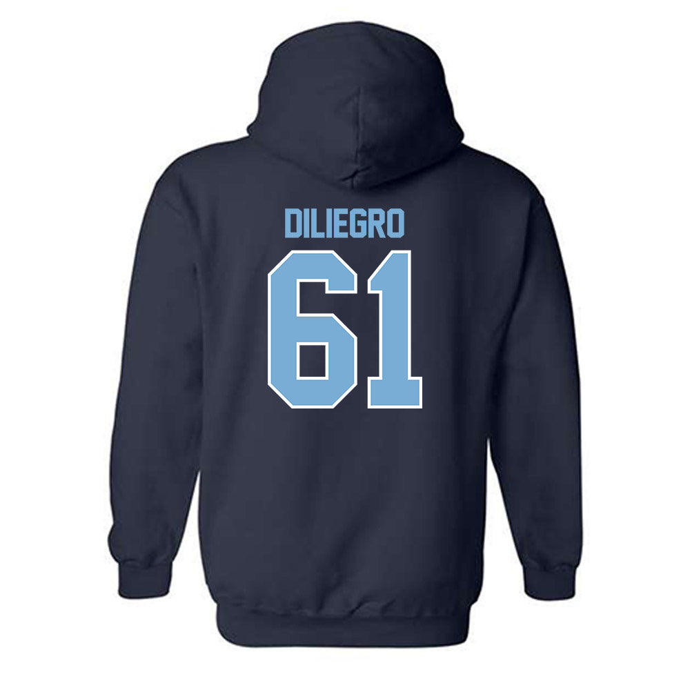 The Citadel - NCAA Football : Tommy DiLiegro - Classic Fashion Shersey Hooded Sweatshirt-1