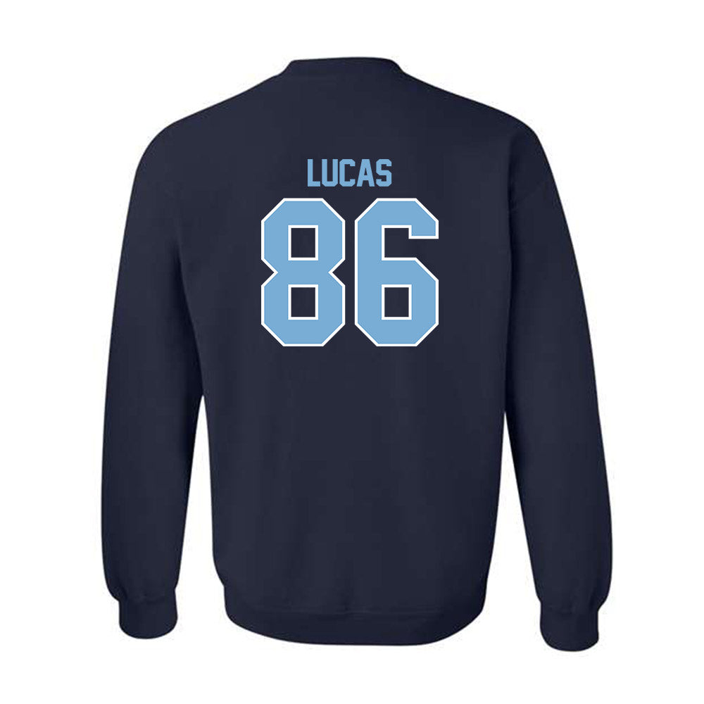 The Citadel - NCAA Football : Noah Lucas - Classic Fashion Shersey Crewneck Sweatshirt-1