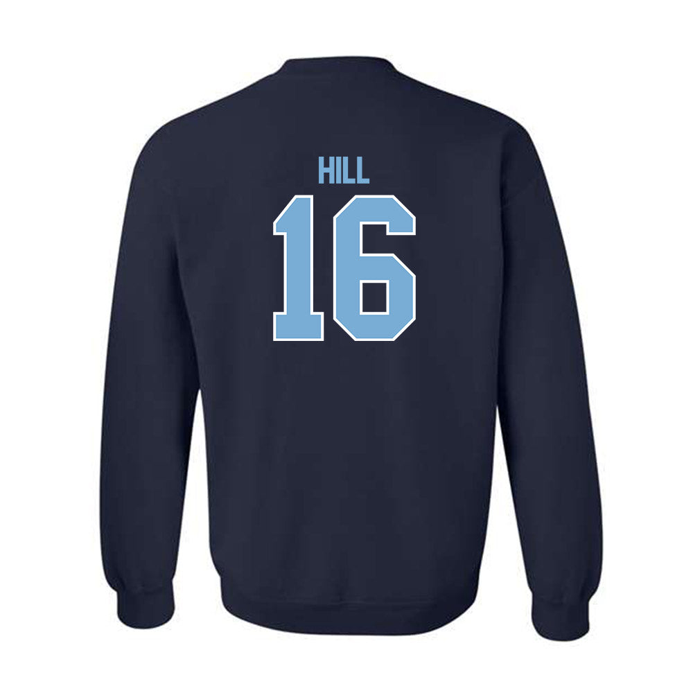 The Citadel - NCAA Football : Xavier Hill - Classic Fashion Shersey Crewneck Sweatshirt-1