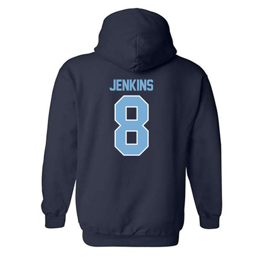 The Citadel - NCAA Football : Jordan Jenkins - Classic Fashion Shersey Hooded Sweatshirt-1
