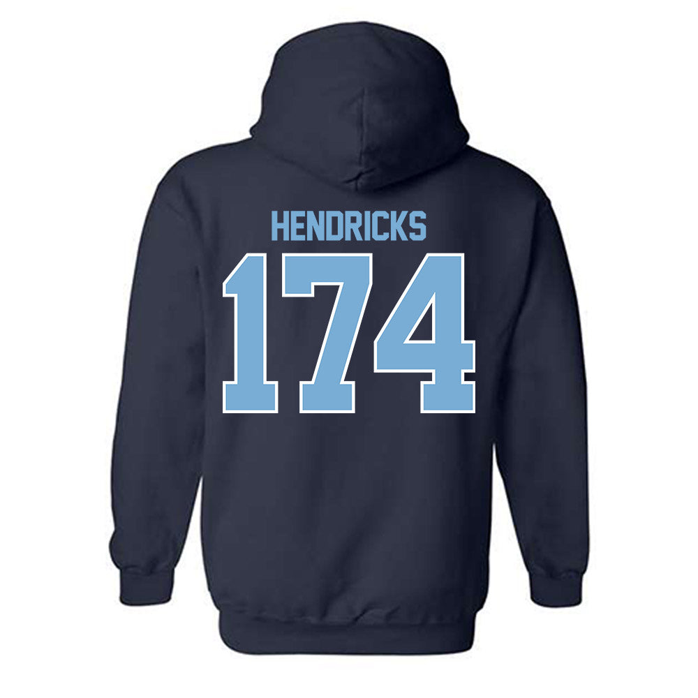 The Citadel - NCAA Wrestling : Owen Hendricks - Classic Fashion Shersey Hooded Sweatshirt-1