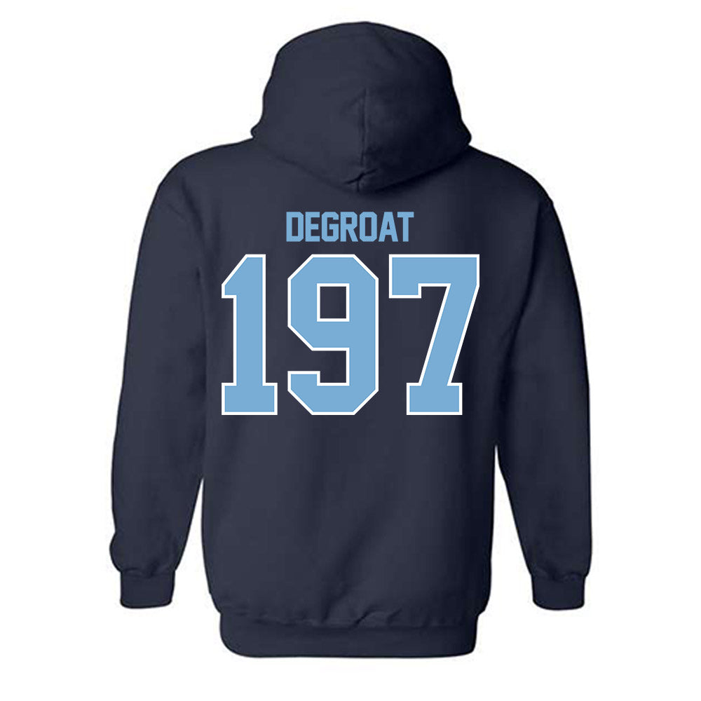 The Citadel - NCAA Wrestling : Gunnar Degroat - Classic Fashion Shersey Hooded Sweatshirt-1