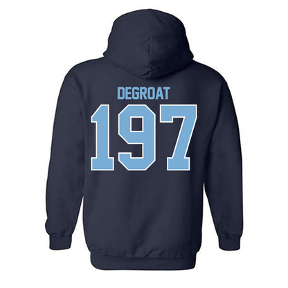The Citadel - NCAA Wrestling : Gunnar Degroat - Classic Fashion Shersey Hooded Sweatshirt-1