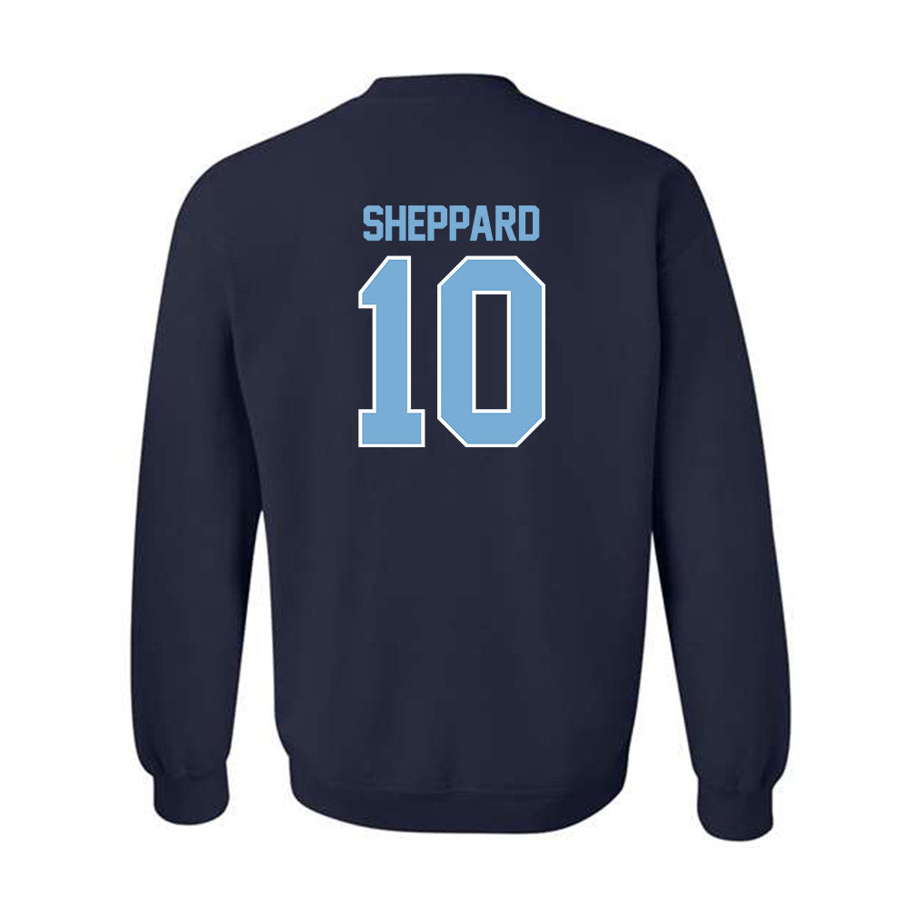 The Citadel - NCAA Football : DAngelo Sheppard - Classic Fashion Shersey Crewneck Sweatshirt-1