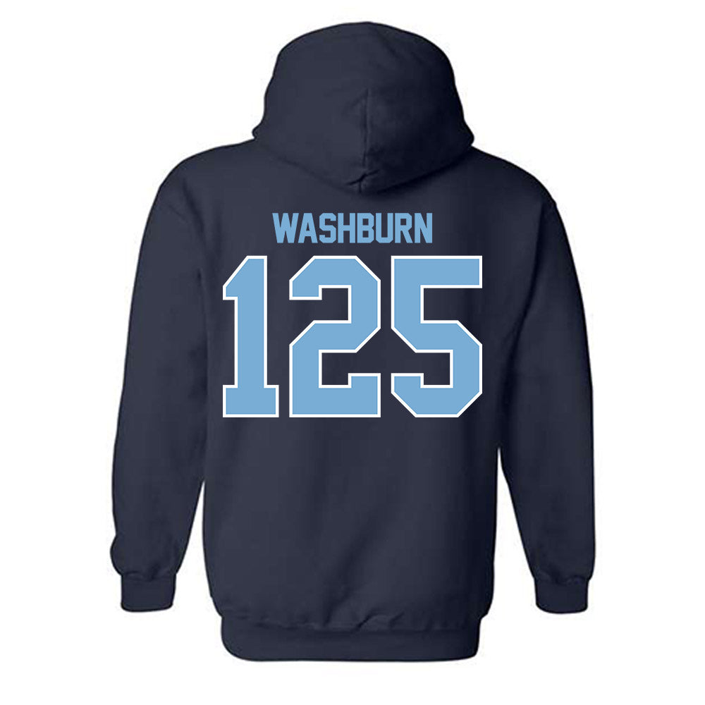The Citadel - NCAA Wrestling : Tyler Washburn - Classic Fashion Shersey Hooded Sweatshirt-1