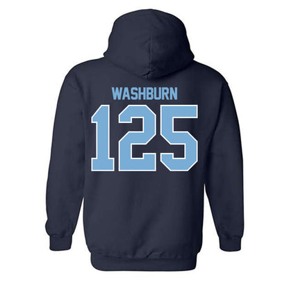 The Citadel - NCAA Wrestling : Tyler Washburn - Classic Fashion Shersey Hooded Sweatshirt-1
