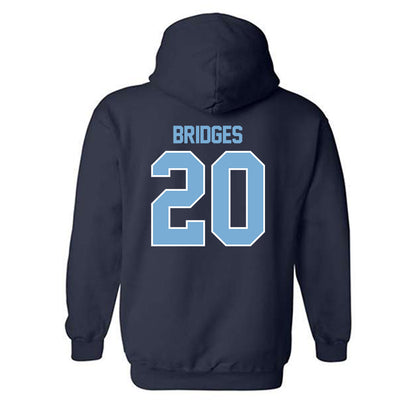 The Citadel - NCAA Football : Khaleb Bridges - Classic Fashion Shersey Hooded Sweatshirt-1