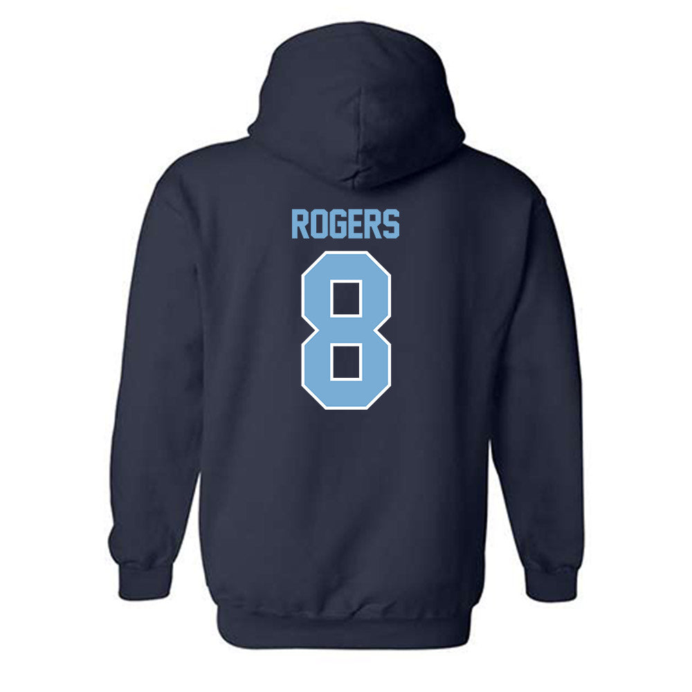 The Citadel - NCAA Football : Savionne Rogers - Classic Fashion Shersey Hooded Sweatshirt-1