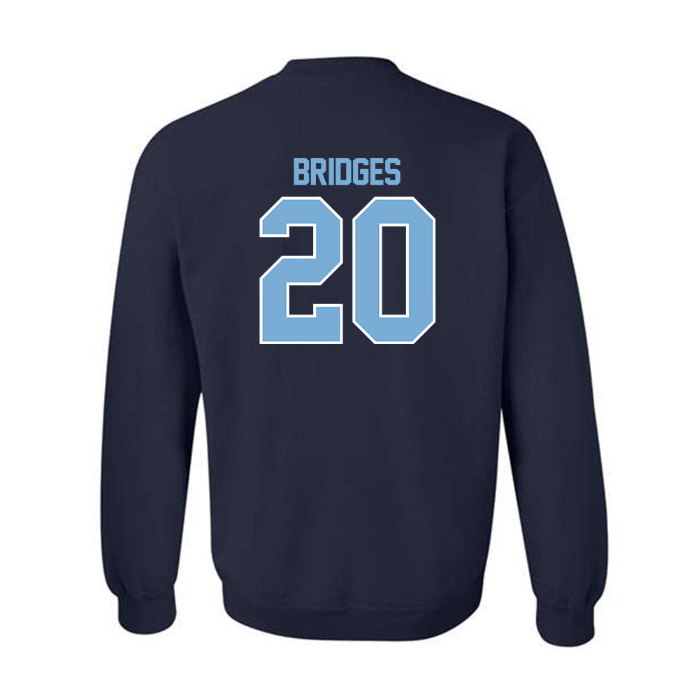 The Citadel - NCAA Football : Khaleb Bridges - Classic Fashion Shersey Crewneck Sweatshirt-1
