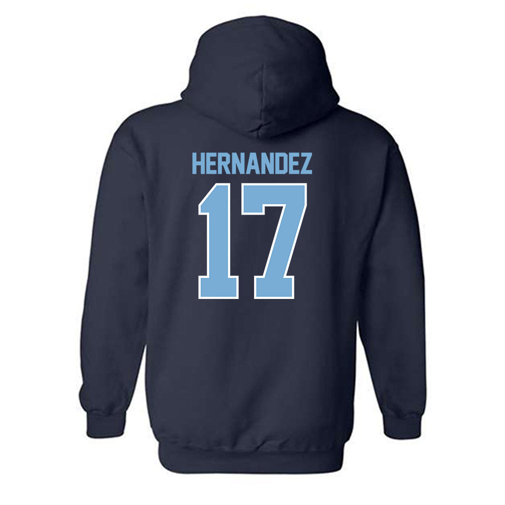 The Citadel - NCAA Women's Soccer : Julieta Hernandez - Classic Fashion Shersey Hooded Sweatshirt-1
