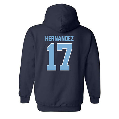 The Citadel - NCAA Women's Soccer : Julieta Hernandez - Classic Fashion Shersey Hooded Sweatshirt-1