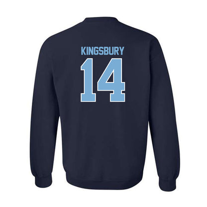 The Citadel - NCAA Men's Basketball : Carter Kingsbury - Classic Fashion Shersey Crewneck Sweatshirt-1