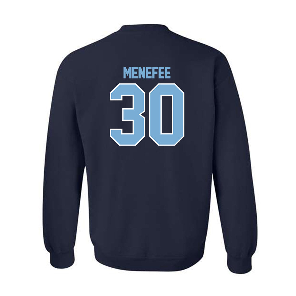 The Citadel - NCAA Men's Basketball : Logan Menefee - Classic Fashion Shersey Crewneck Sweatshirt-1
